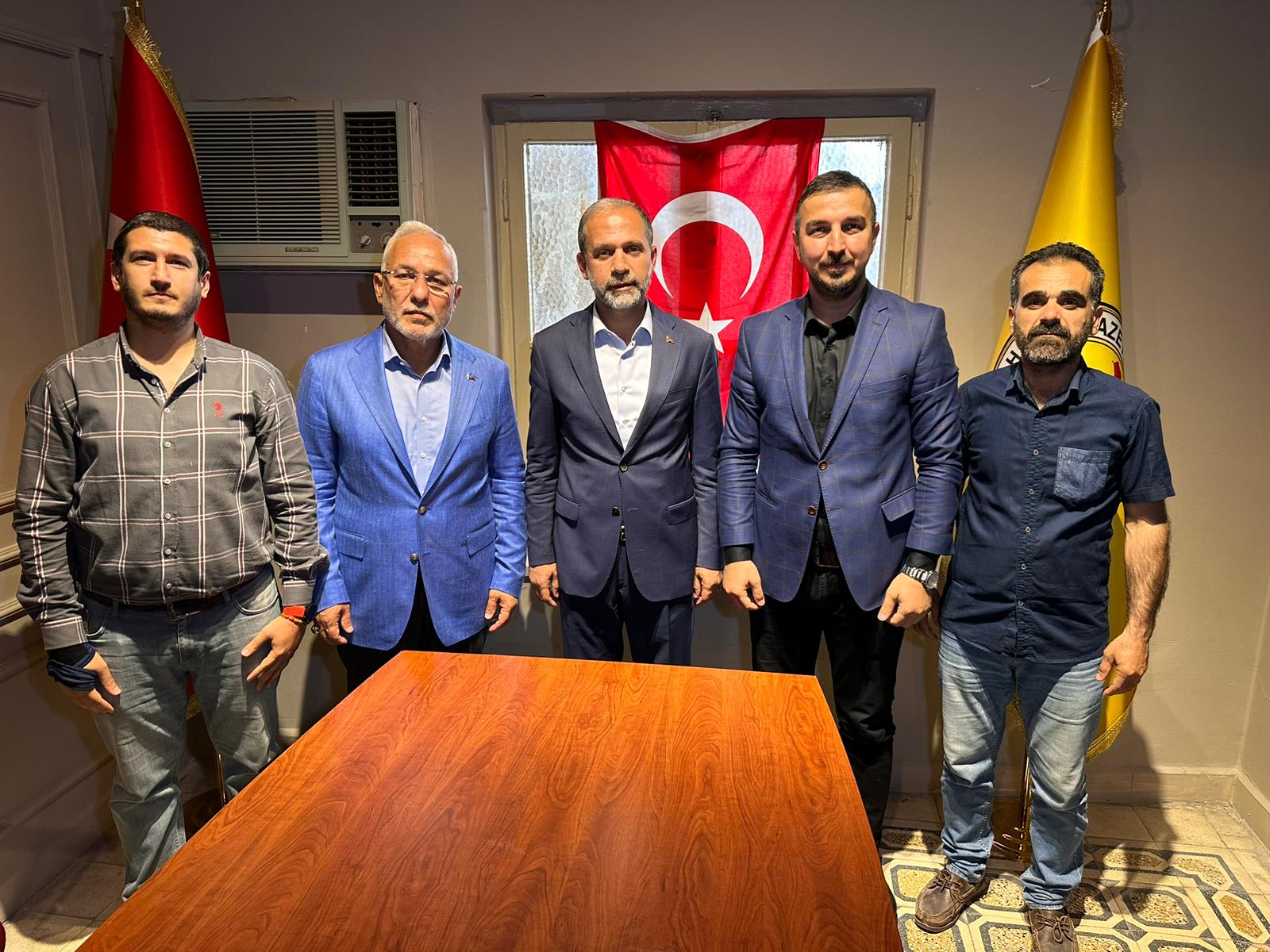 AK PARTİ'DEN HGC İSKENDERUN TEMSİLCİLİĞİ'NE ZİYARET 