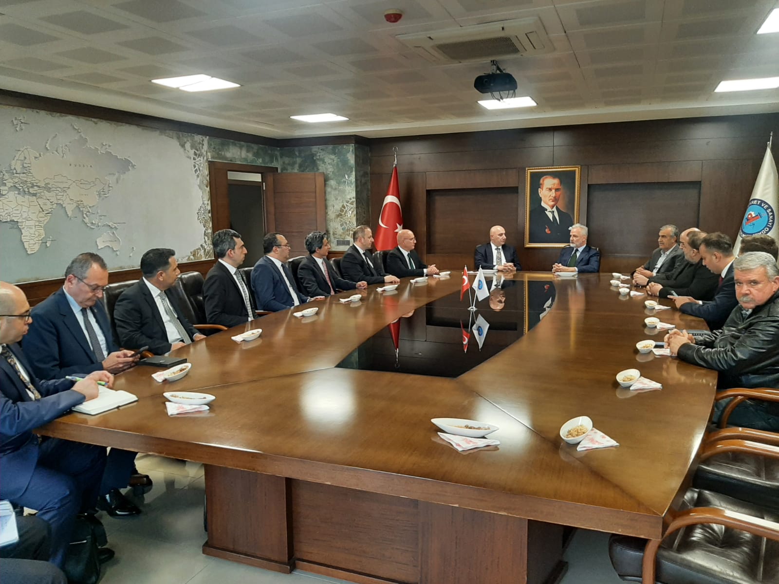 Halkbank Genel Müdürü Osman Arslan  İTSO’yu Ziyaret Etti