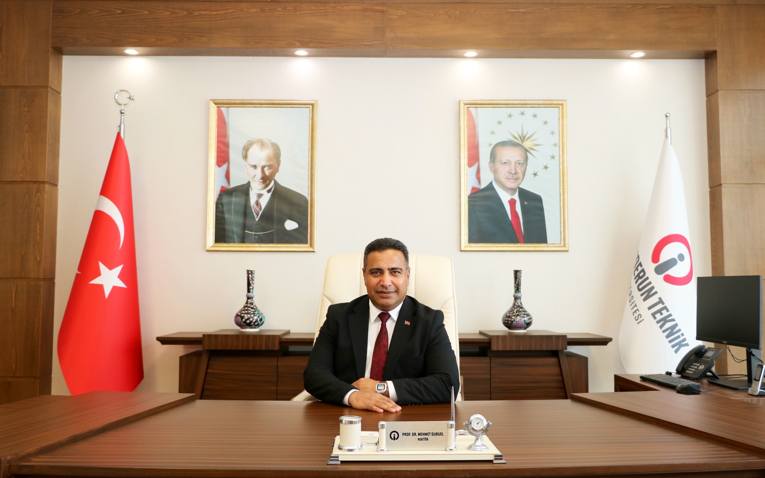 REKTÖR DURUEL’DEN 19 MAYIS ATATÜRK’Ü ANMA, GENÇLİK VE SPOR BAYRAMI MESAJI