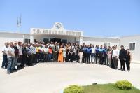BAŞKAN ÜSTÜN, BELEDİYE PERSONELİ İLE BAYRAMLAŞTI